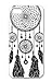 Treasure Design Funny Dreamcatcher (Black & White) APPLE IPHONE 5 Best Durable Case