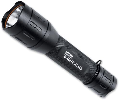 LiteXpress LXL441301B Led Aluminium Flashlight X-Tactical 103 with 2x CR123A/ 162 Lumens (ANSI), gift-box