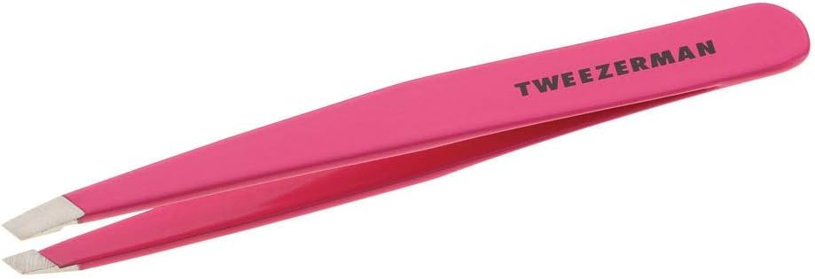 Tweezerman Slant Tweezer Pretty In Pink Stainless Steel Precision