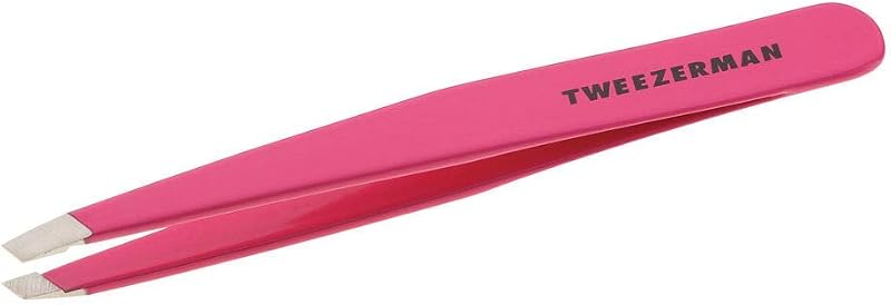 Tweezerman Slant Tweezer Pretty In Pink Stainless Steel Precision