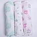 BIESKIN Single Swaddle Blanket Muslin Cotton 45