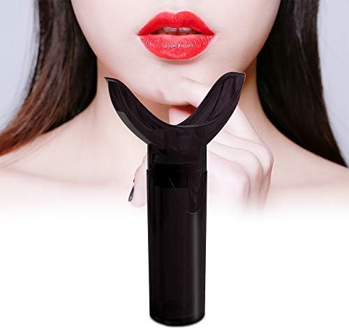 Lip Plumper Device,4 Color Lip Filler Plumping Device,Natural Fuller Thicker Sexy Quick Lip Enhancement Enlarger Tool (Black)