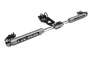 BDS Suspension NX2 Dual Steering Stabilizer Kit for 05-21 Ford F250 / F350 Superduty