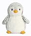 Aurora® Playful Pompom Penguin™ Stuffed Animal - Vibrant Companions - Endless Fun - Gray 9 Inches
