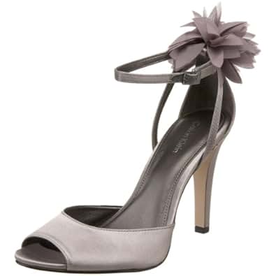 Amazon.com | Calvin Klein Women's Oliva Sandal, Anthracite, 6 M US | Sandals