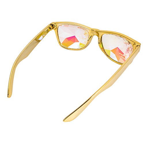 Careonline Festivals Kaleidoscope Glasses Rainbow Prism Sunglasses Goggles