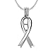 NY Jewelry 925 Sterling Silver Silk Scarf Pendants for Pearl, Design Pearl Cage Pendants for Women Jewelry Making