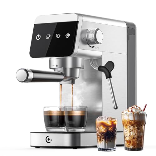 AMZCHEF Espresso Machine 20 Bar Compact Coffee