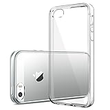 IPhone SE Case,by Ailun,for iPhone SE/5s/5,Shock-Absorption Bumper,TPU Clear cover,Ultra-Slim&Lightweight,Anti-Scratches&Fingerprints,Siania Retail Package[Crystal Clear]