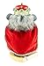 Clever Creations Mouse King 7 Inch Traditional Wooden Nutcracker, Festive Christmas Décor for Shelves and Tables