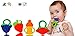 Baby-Touch. Baby Premium 4-set Silicone Teether-toys, for infant & toddler. Eco friendly, BPA free, Non-Toxic, Freezer-safe. Easy For Baby To Hold. Relieves Sore Gums, Fun Colors. Free Ebook-Gift