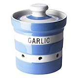 Cornishware Garlic Keeper, 4-1/2-Inch