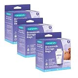 Lansinoh Breastmilk Storage Bags, 25 Count (3 Pack)