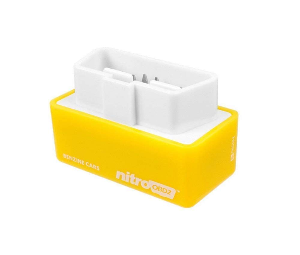 OBD2 Diesel Regulator Nitro OBD2 Chip Tuning Box Eco OBD2 More Power and More Torque / Plug and Play Nitro OBD2 Performance Tuning Box / For Diesel Cars General Purpose Model 1996 NitroOBD2 (yellow2)