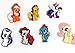 My Little Pony Set of 5 Jibbitz (Generic) Assorted PVC My Little Pony Crocs Natives Girl Birthday Party Favors