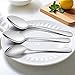 Hammered Silverware Set, LIANYU 40-Piece Stainless Steel Cutlery Flatware Set for 8, Tableware Eating Utensils, Mirror Finish, Dishwasher Safe
