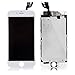 LCD Touch Screen Display Digitizer Replacement Assembly Full Set Compatible For iPhone 6 4.7 Inch Repair Tool Kit (White)