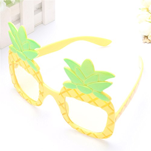 Pineapple Sunglasses – Tropical Beach Party Favors, Novelty Shades, Party Toys, Funny Costume Glasses Accessories for Kids & Adults - Thumbnail 5