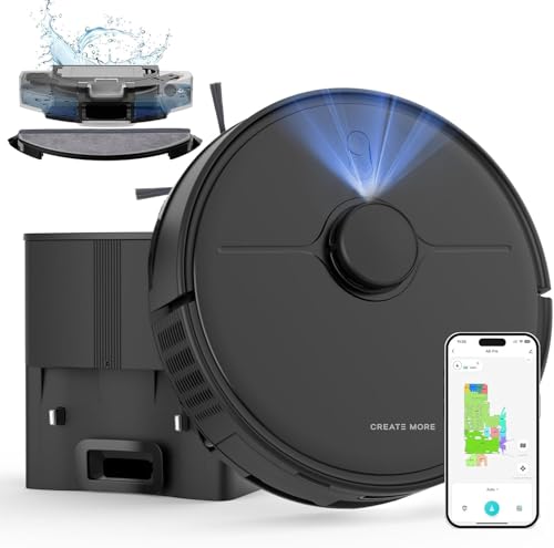 Bagotte Robot Vacuum Mop Self-emptying 90 Days