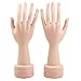 HeroNeo® 2Pcs Flexible Soft Fake Hand Model Nail Art Ring Watch Bracelet Display Stand