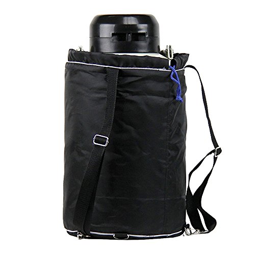 41D94oaoBoL U.S.SOLID 3L Liquid Nitrogen Container LN2 Tank Cryogenic Dewar Semen Flask with Straps 6 Canisters Carry Bag - Image 4