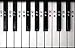 Color Piano Keyboard Stickers- Removable, Transparent, for White & Black Keys