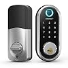 Smart Deadbolt, SMONET Fingerprint Electronic Deadbolt Door Lock with Keypad-Bluetooth Keyless Entry Keypad Smart…
