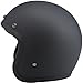 Biltwell Inc. Bonanza Flat Black Open Face Helmet Large