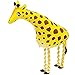 Walking Animal Balloons Pet Balloon Air Walkers, Kids Animal Theme Birthday Party Supplies Birthday Decorations (Giraffe)