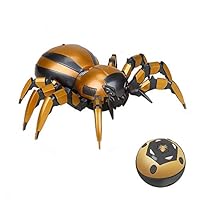 kaim Remote Control Spider for Kids Boys Girls Electronic RC Toys Educational Walking Spider with Lights and Sounds Powered