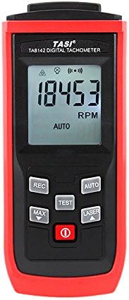 TASI Digital Non-contact RPM Tach Photo Laser Tachometer Professional Automatical Switchover (8142)