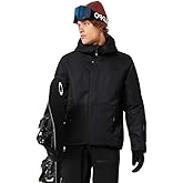 Oakley Mens Range Recycled Jacket 2.0, Blackout, Large