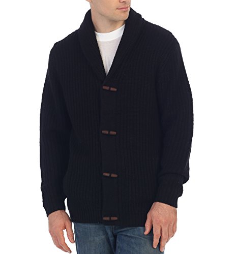 Knitted Cardigan Mens Toggle Button Sweater Orvis Mens Cardigan