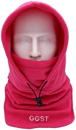 Balaclava Windproof Ski Mask Winter Thermal Fleece Hood Heavyweight Warm Outdoor Sports Face Hat for Men & Women