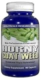 HORNY GOAT WEED - 90 Capsules 1000mg Male Performance Enhancement Aphrodisiac