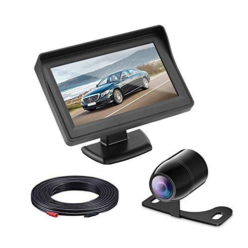Backup Camera Monitor Kit for Car Rear View Camera,Waterproof Reverse Camera for Car Night Vision