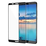 MoKo Huawei Mate 10 Pro Screen Protector, [Scratch Terminator][Full Coverage] Tempered Ballistic Glass Scratch Proof Screen Protector Anti-Bubble Film for Huawei Mate 10 Pro 2017, Black