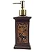 Elegant Square Soap Dispenser with Moose Design, 8-inch
