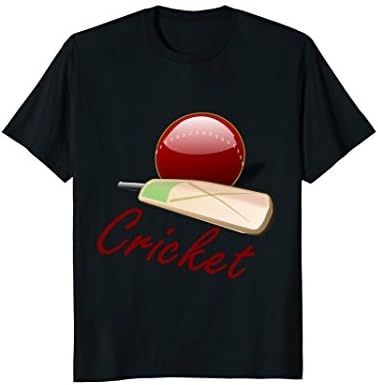 Cricket Sport Ball Bat T-Shirt