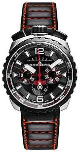 メンズ 腕時計 クオーツ クロノグラフ 懐中時計 ポケットウォッチ ボルト68 ブラック レッド Bolt 68 赤 信託 Bs45chsp 050 4 3 革ベルト 黒