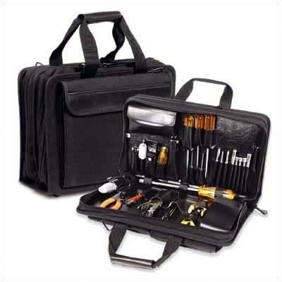 C.H. Ellis 83-7008 Z140 Double Zipper Computer Field Service Bag by CH Ellis