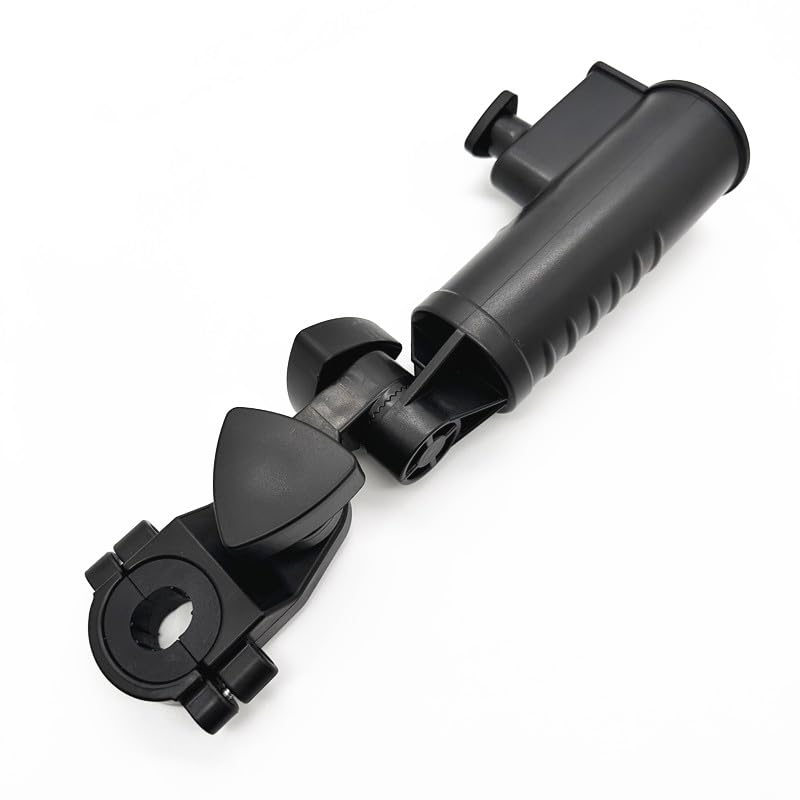 Adjustable Golf Push Cart Umbrella Holder, Golf Trolley Umbrella Holder,Universal Deluxe Size,Easy to Install