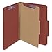 Smead Pressboard Classification File Folder with SafeSHIELD Fasteners, 1 Divider, 2