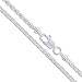 Sterling Silver Diamond-Cut Wheat Chain 2mm Solid 925 Unique Spiga Necklace 24