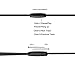 PWOW 2 Pack Earbuds In Ear Headphones Wired Earphones with Mic for iPhone Black