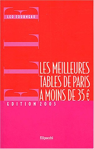Les  meilleures tables de Paris à moins de 35 [euros]