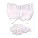 DZT1968® Baby Girl Headband with Angel Feather Wing Costume Photo Prop Outfit (A)