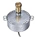 5/6 RPM Electric Synchronous Synchron turntable Motor with 7mm Flexible Coupling Connector - AC 100~127V 50/60Hz for Cup Turner, Tumbler Turner Cup Rotator, Cuptisserie & Microwave Oven. 