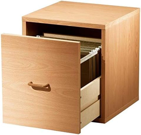 Amazon Com Foremost File Cube Small 15 Inch Honey Furniture Decor