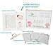 Forever Tenille Premium Baby Handprint Kit Newborn Picture Frame with Non-Toxic Clay - Personalized Keepsake Footprint Kit - Luxury Baby Shower Gift for Boys and Girls